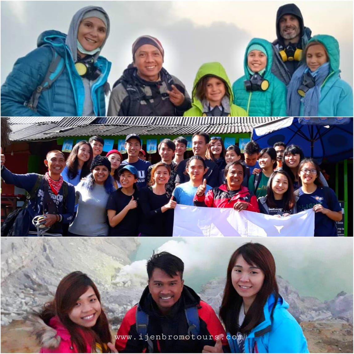 mount ijen volcano tour indonesia - Bromo Ijen Tumpak Sewu Waterfall Tour Package East Java